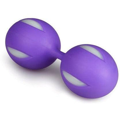 Wiggle Duo Kegel Ball - Purple/White