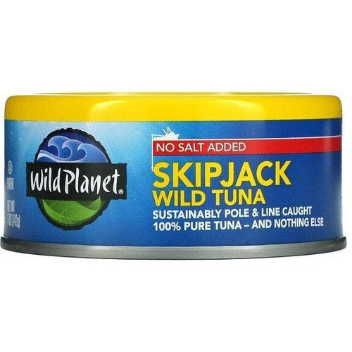 Wild Skipjack Tuna Steaks No Salt Added 142g