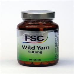 Wild Yam 500mg 90 Tablets
