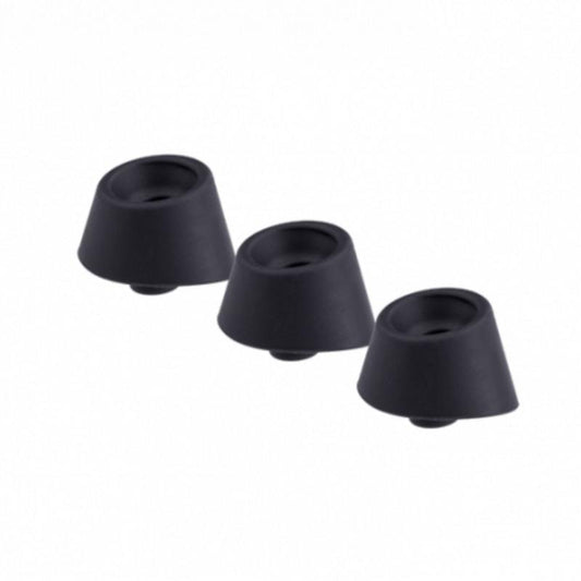 Womanizer Replacement Caps For Duo/Inside Out - Size M - Black - 3 Piece