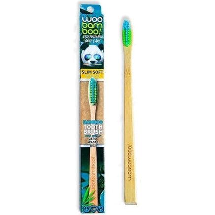 Woobamboo Zero Waste Slim Soft Toothbrush