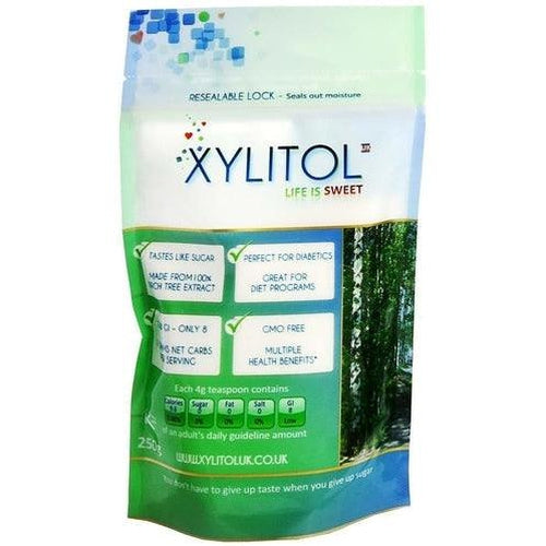 Xylitol sweetener 250g Pouch