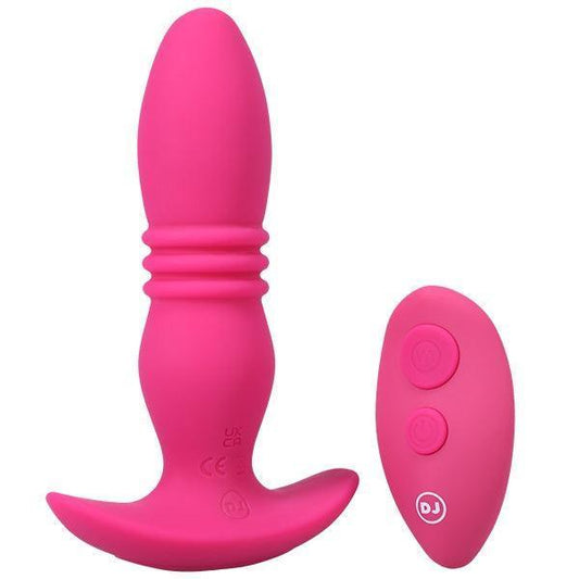 A-Play - RISE - Rechargeable Silicone Anal Plug Pink