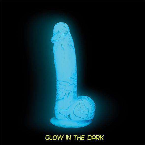 Addiction - Luke Dong 7.5 Inch Blue Glow in the Dark