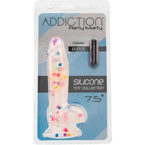 Addiction - Party Marty Dong 7.5 Inch Frost and Confetti