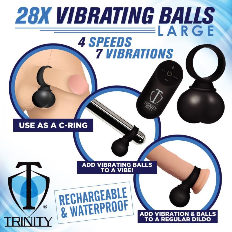 Trinity Vibes - Vibrating Balls - Large