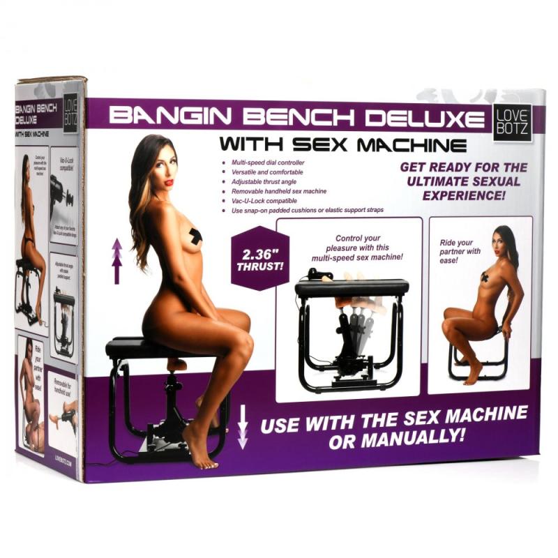 Deluxe Bangin' Bench with Multispeed Sex Machine