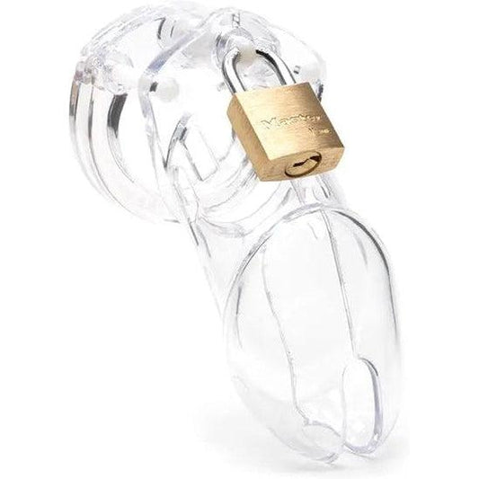 CB-X - CB-6000 Chastity Cock Cage Clear 37 mm