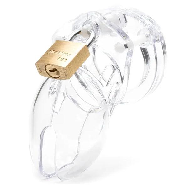 CB-X - CB-6000S Chastity Cock Cage Clear 37 mm