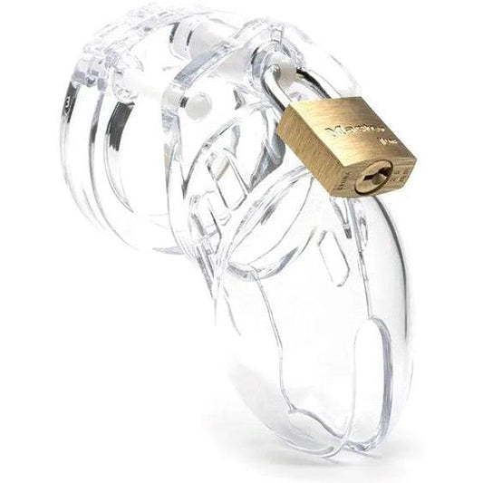 CB-X - CB-6000S Chastity Cock Cage Clear 37 mm