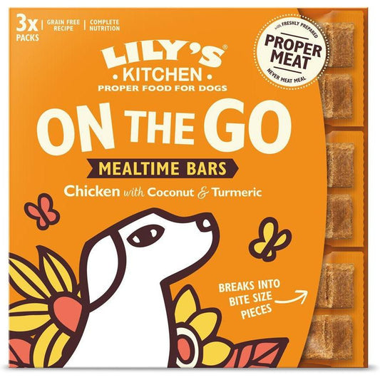 Chicken On the Go Bars Multipack for Dogs 3x(2pk 40g)