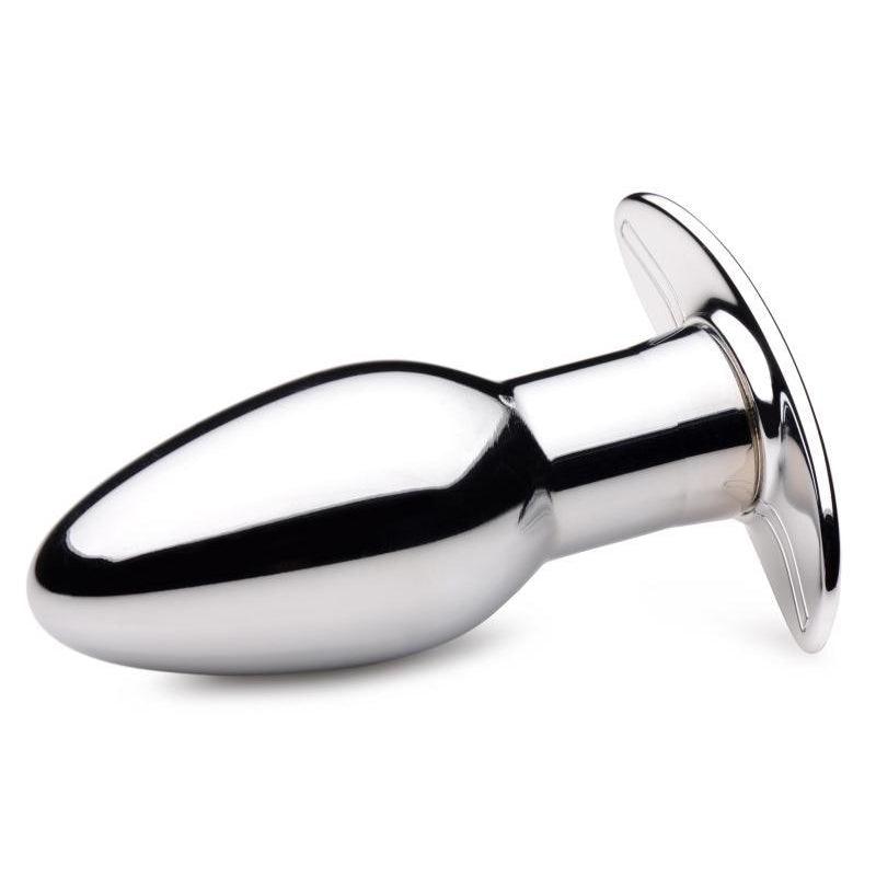 Chrome Blast Rechargeable Butt plug with Remote Control - Small