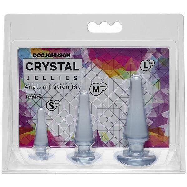 Crystal Jellies Anal Initiation Kit Clear 5in