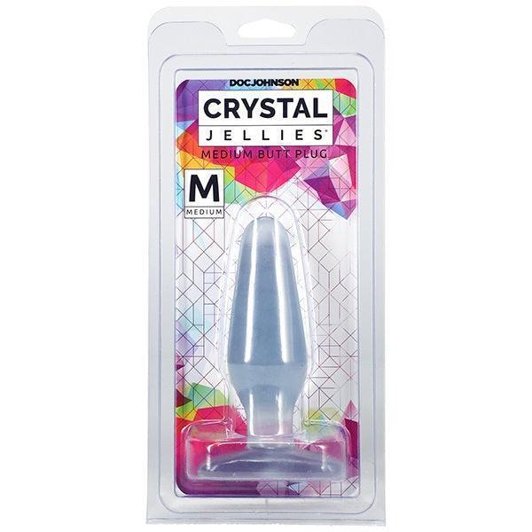Crystal Jellies Butt Plug Clear Medium