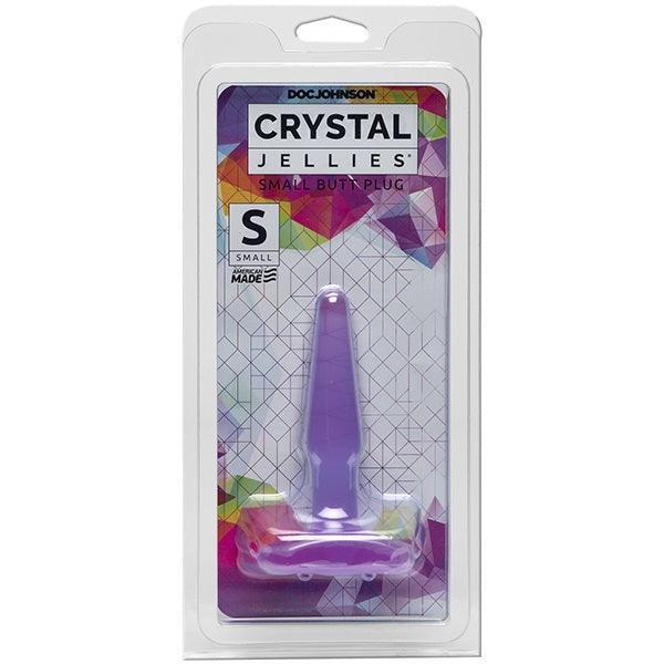 Crystal Jellies Butt Plug Purple Small