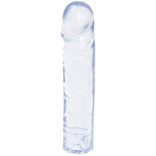 Crystal Jellies Classic Dong Clear 8in