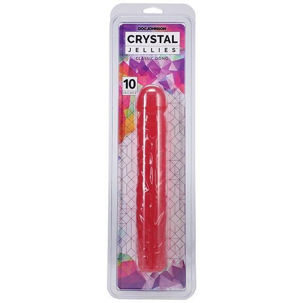 Crystal Jellies Classic Dong Pink 10in