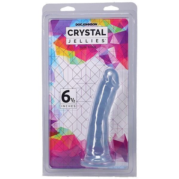 Crystal Jellies Slim Dong Clear 6.5in