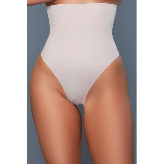 Daily Comfort High Waist-Shaping Thong - Nude
