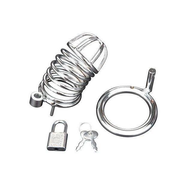 Deluxe Chastity Cage Silver