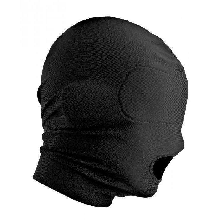 Disguise Open Mouth Hood With Padded Blindfold