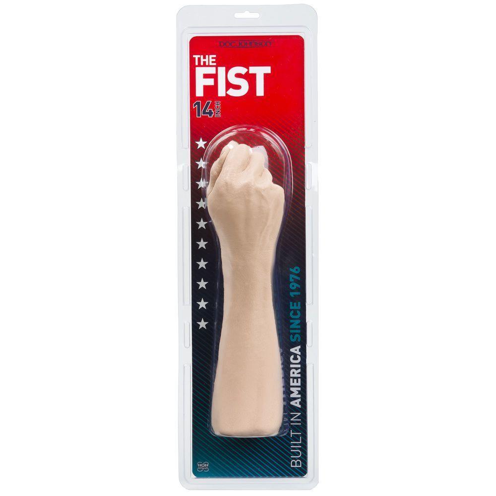 Doc Johnson The Fist 14 Realistic Fist & Forearm Flesh 14in
