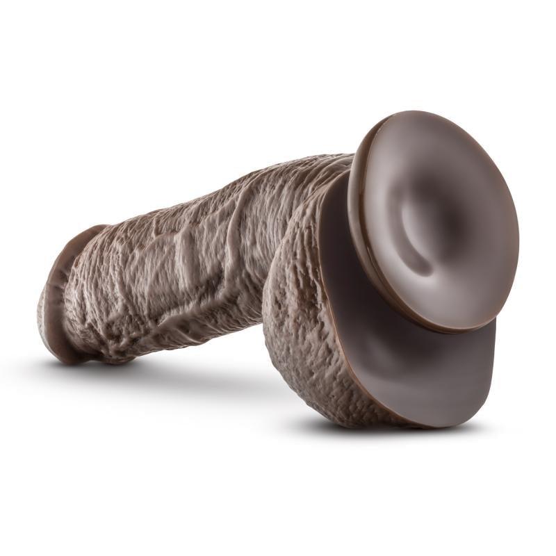 Dr. Skin - Mr. D. Dildo With Suction Cup 8.5'' - Chocolate