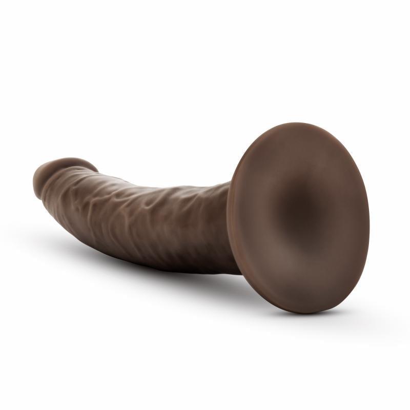 Dr. Skin - Realistic Dildo With Suction Cup 7'' - Chocolate