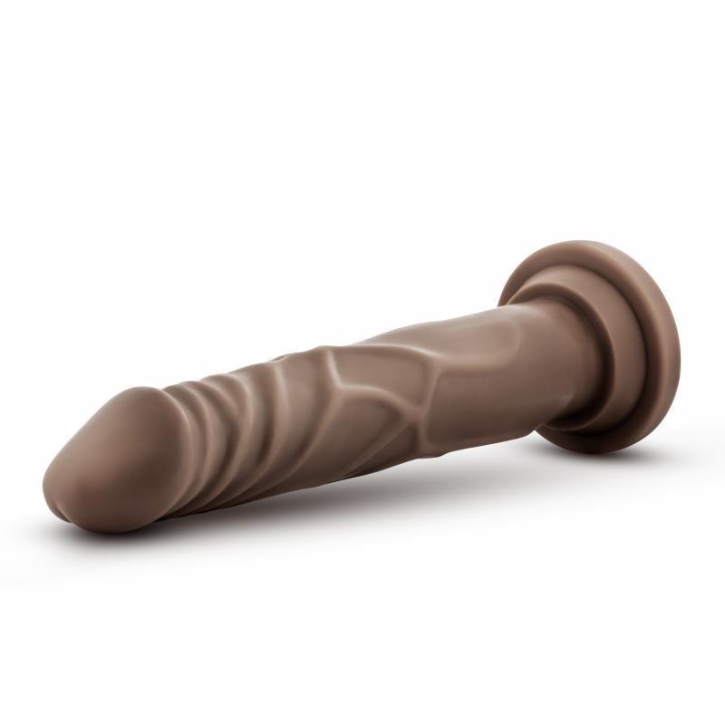Dr. Skin - Realistic Dildo With Suction Cup 7.5'' - Chocolate