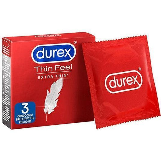 Durex - Condoms Thin Feel Extra Thin 3 st.