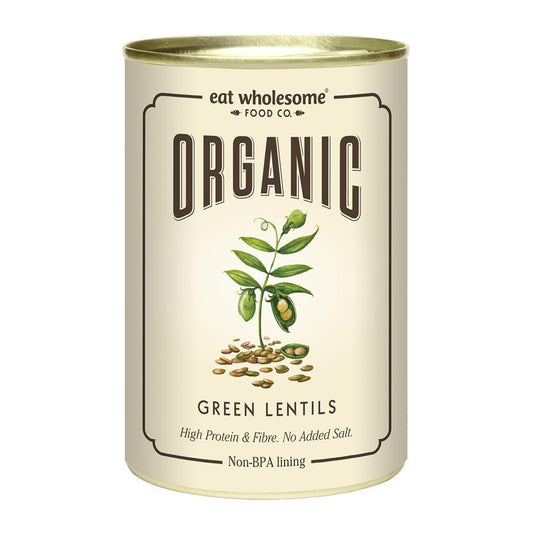 Eat Wholesome Organic Green Lentils 400g