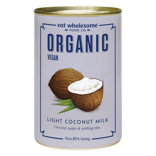Eat Wholesome Organic Light Coconut Milk 400ml