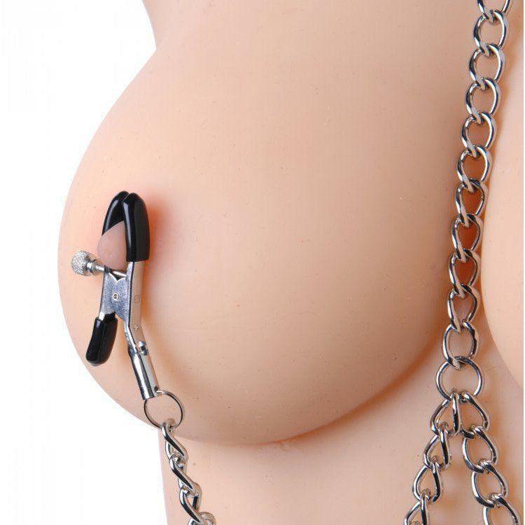 Equine Silicone Bit Gag With Nipple Clamps