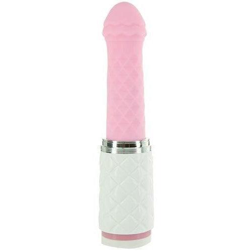FEISTY Luxurious Thrusting & Vibrating Massager - Pink