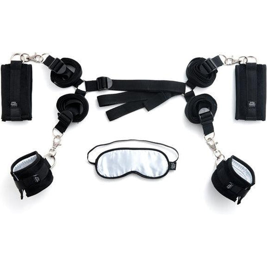 Fifty Shades of Grey - Bed Restraints Kit Black