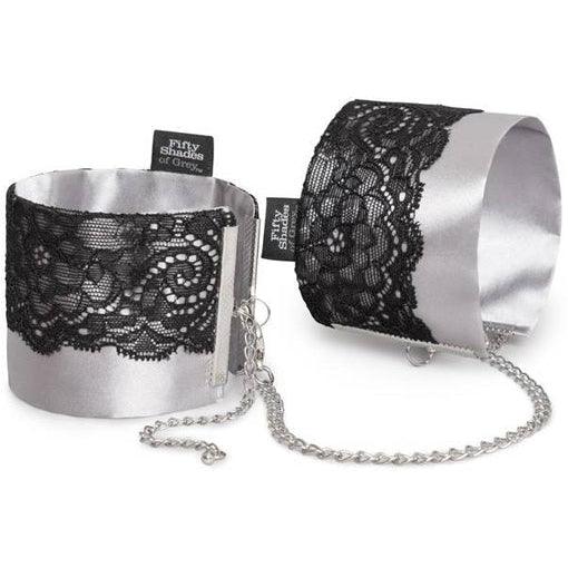 Fifty Shades of Grey - Play Nice Satin & Lace Wrist Cuffs
