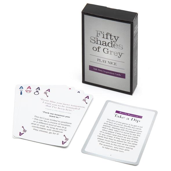 Fifty Shades of Grey - Play Nice Talk Dirty Card Game