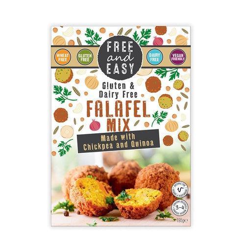 Free & Easy Falafel mix 195g. Free From known allergens.
