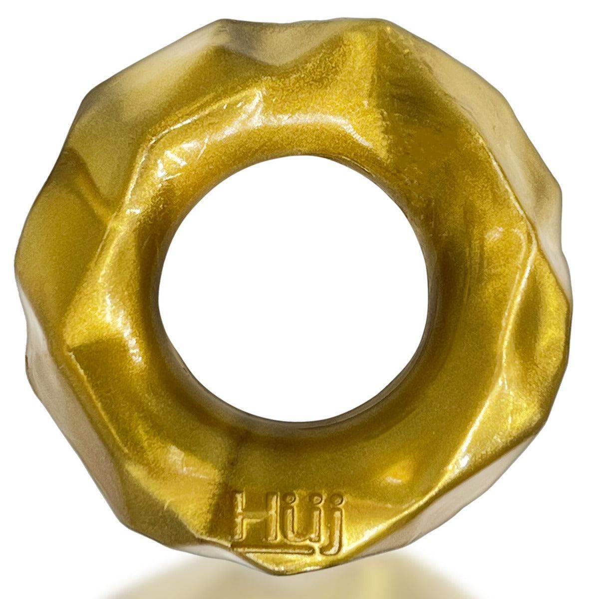 Hunkyjunk Fractal Tactile Silicone Cockring Metalic Bronze