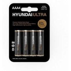 Hyundai Ultra AAA Batteries - 4 pcs