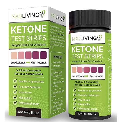 Ketone Test Strips - 120 Strips