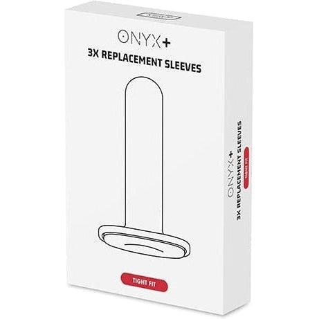 Kiiroo - Onyx + Replacement Sleeve 3 Pack Tight Fit