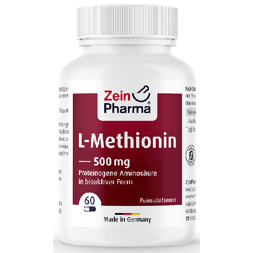 L-Methionine, 500mg - 60 caps