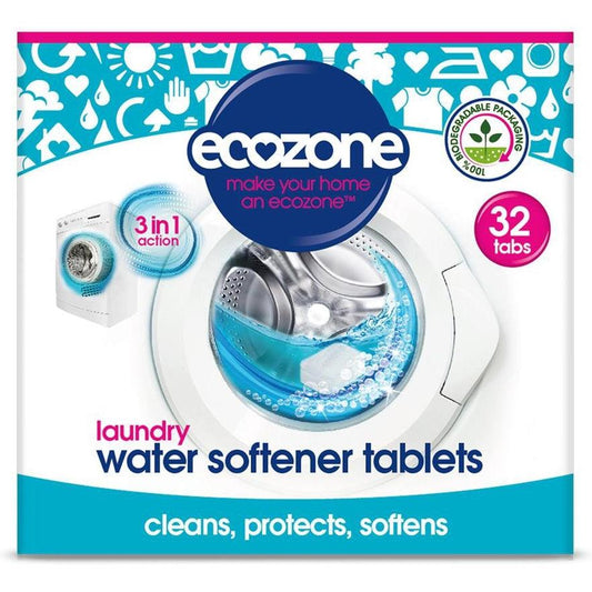 Laundry Water Softener Tablets - 32 Tabs