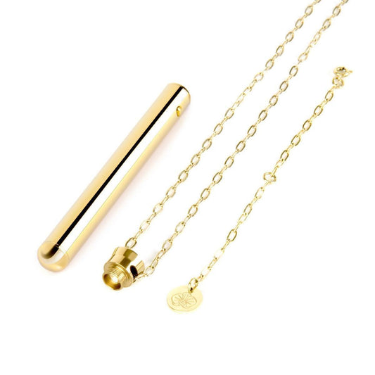 Le Wand Necklace Rechargeable Vibe in Gold