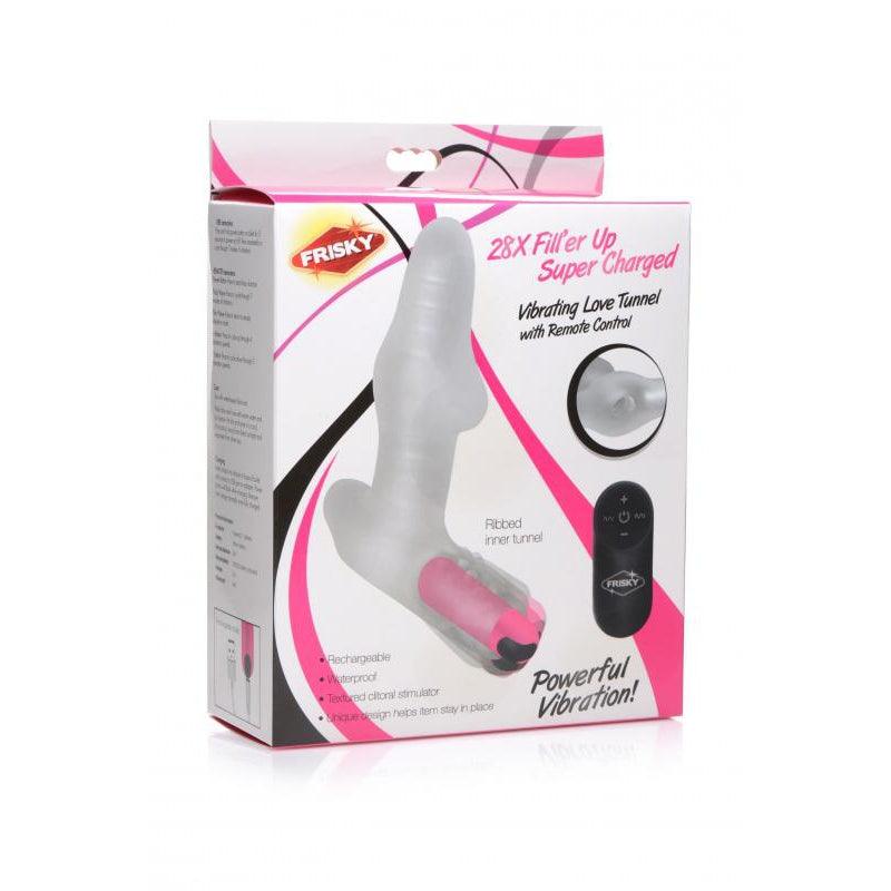 Love Tunnel - Vibrating Vagina Toy for Couples with Remote Control