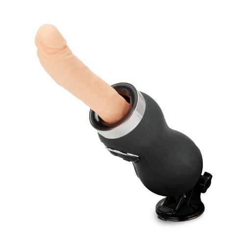 Lux Fetish Thrusting Portable Remote Control Rechargeable Compact Sex Machine