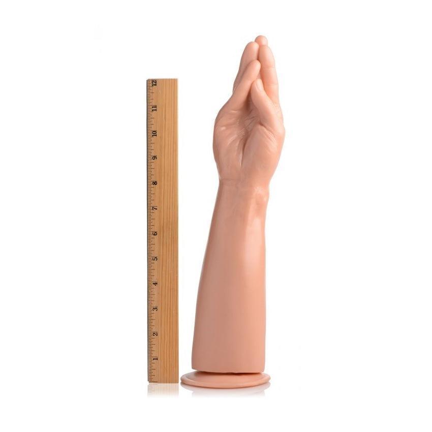 Master Series The Fister Hand and Forearm Dildo Light (15”)