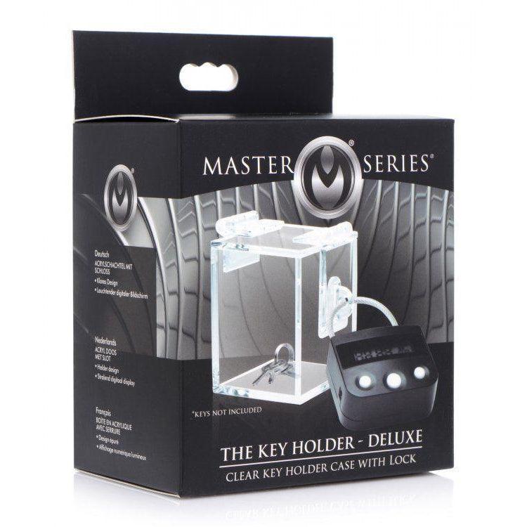 Master Series The Key Holder Deluxe Clear Case With Lock