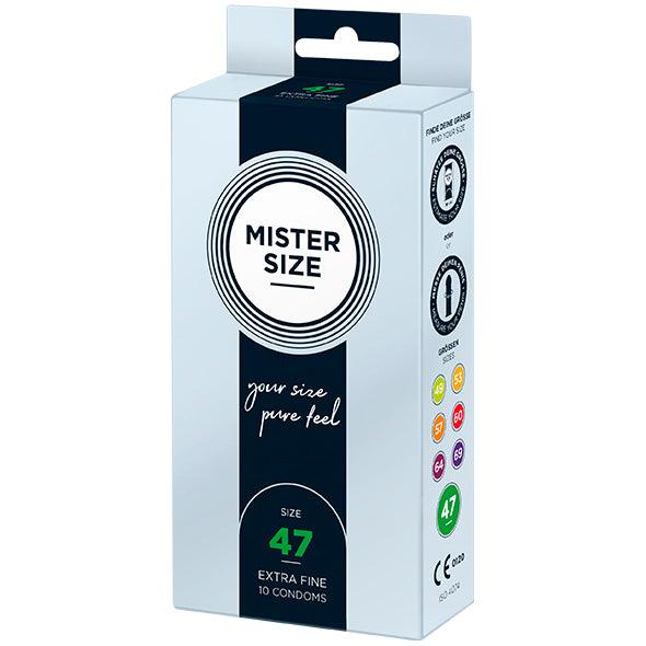 Mister Size - 47 mm Condoms 10 Pieces